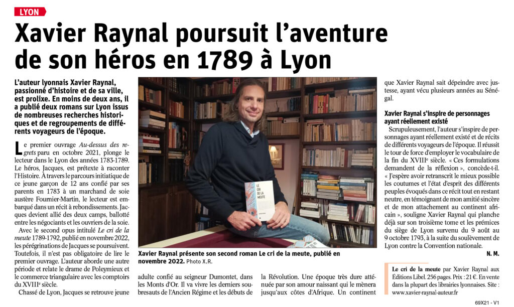 auteur lyonnais 2022 Raynal