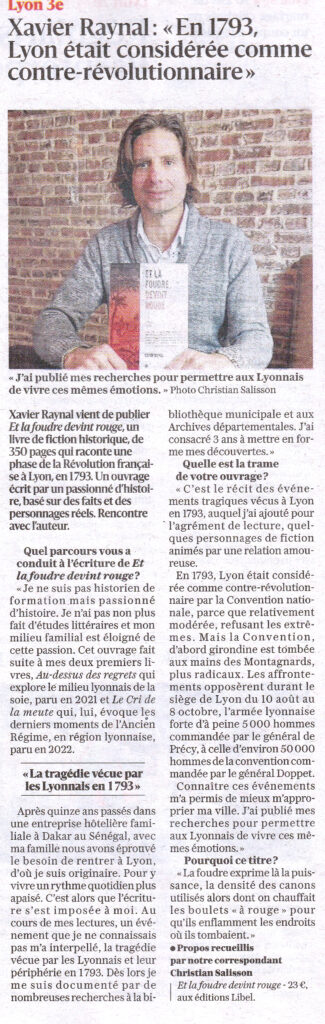 écrivain de Lyon 2026